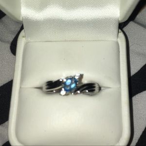.925 Topaz Ring